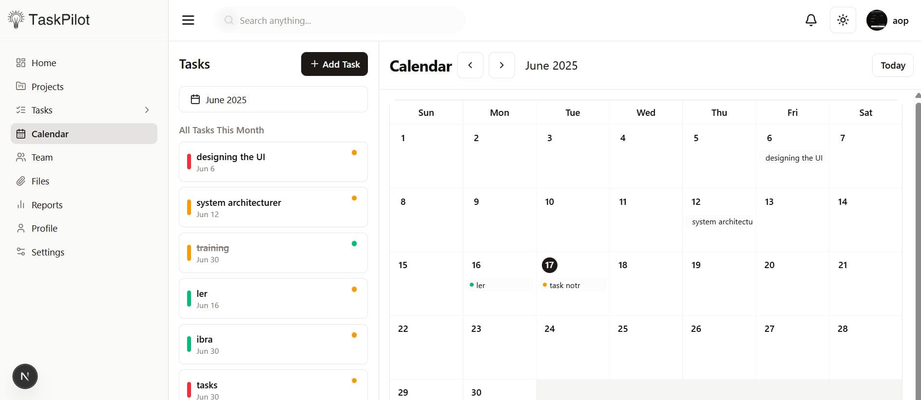 SaaS Project Management screenshot 2