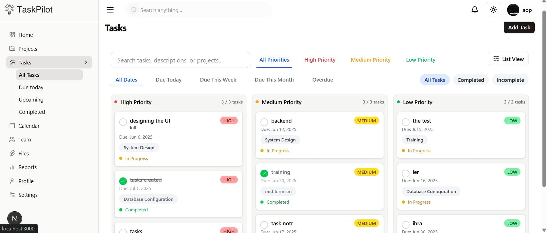 SaaS Project Management screenshot 4